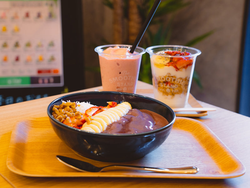 スムージー専門店〈smoothie & cafe LEAVES〉で手軽においしく健康になろう！【小中野】