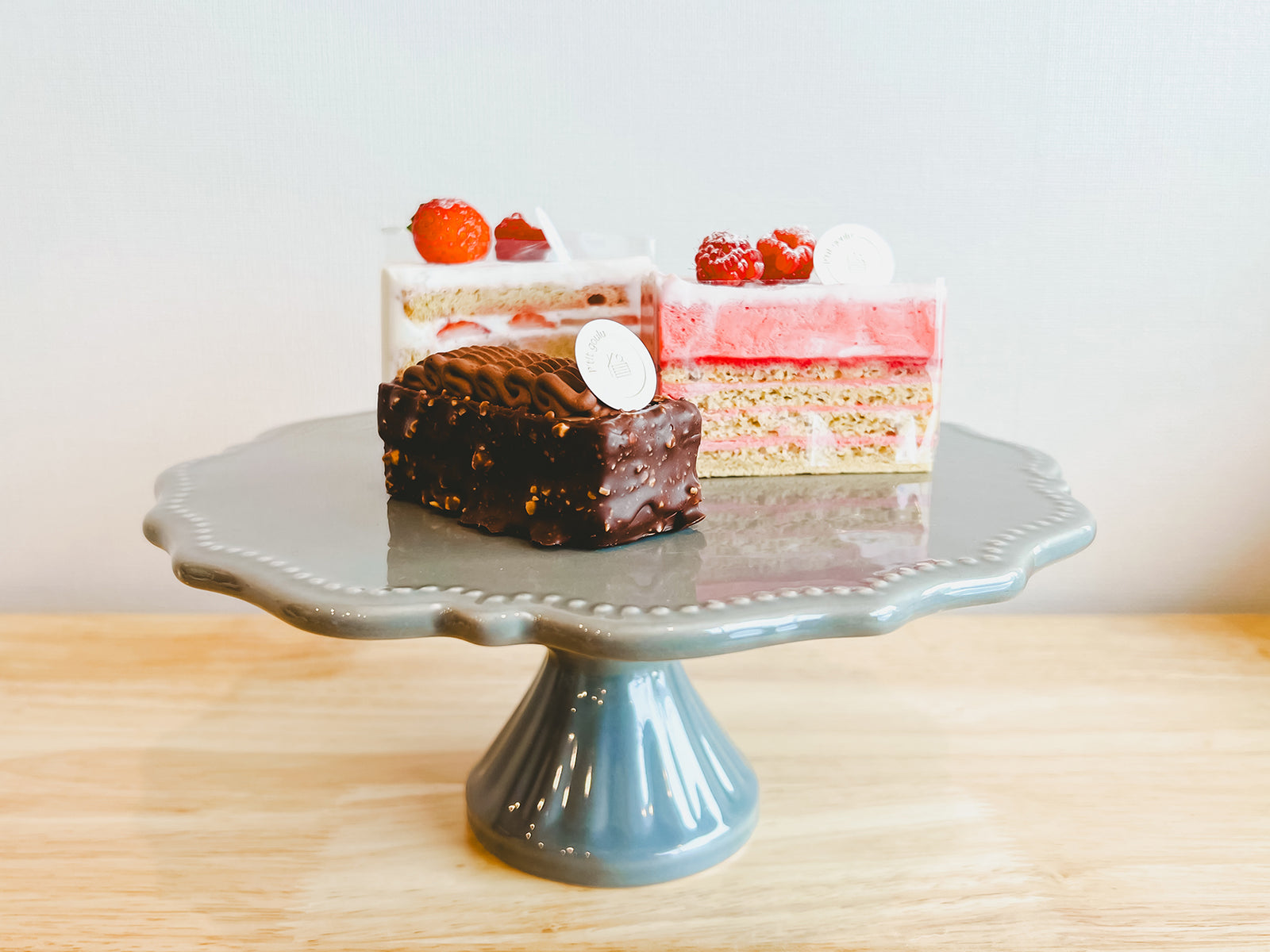 ちょこケーキ　3点 チョコレートケーキ with Crimson berry【直径14cm 4.5号 3-4名